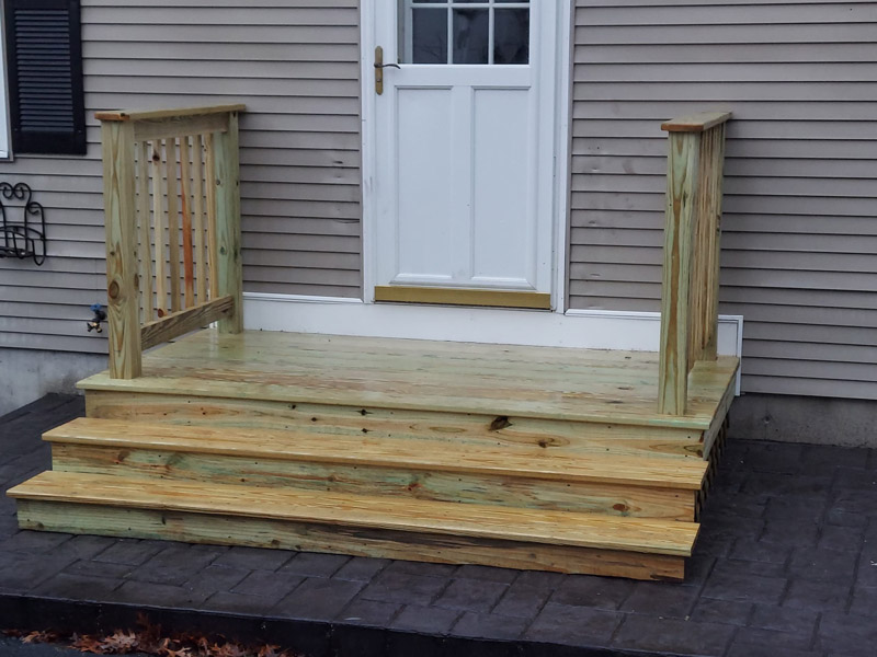 Justin H. Gamache Construction, LLC stairs